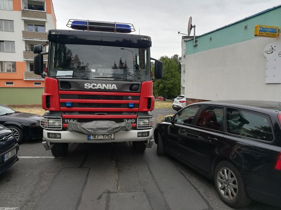 obrázek: Cheb: Hasiči dnes zachránili jeden lidský život