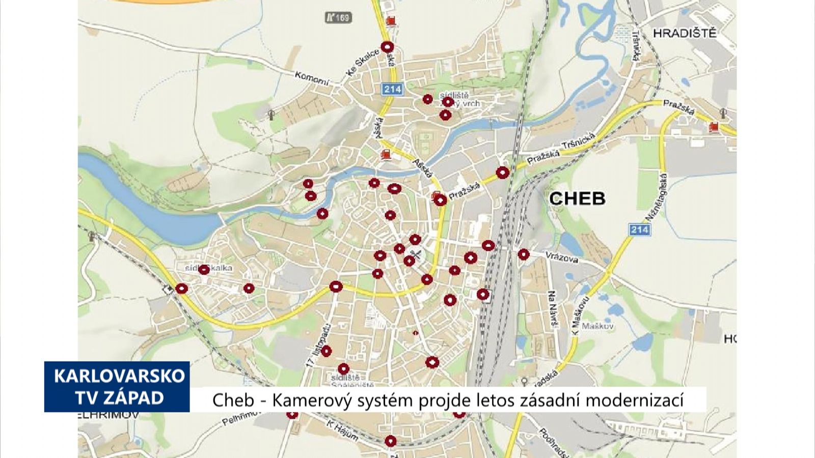 Cheb: Kamerový systém projde letos zásadní modernizací (TV Západ)	