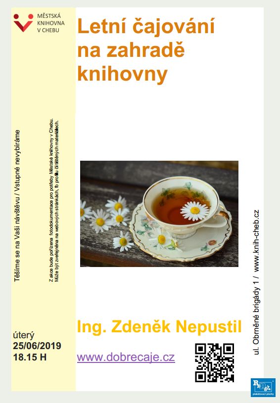 obrázek: Cheb: Letní čajování na zahradě