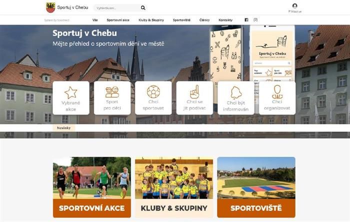 Cheb: Město spouští nový web a mobilní aplikaci