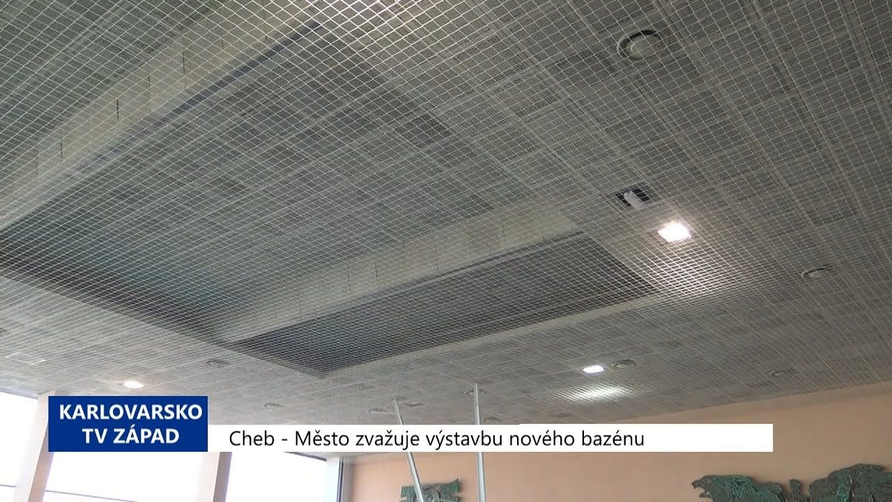 Cheb: Město zvažuje výstavbu nového bazénu (TV Západ)
