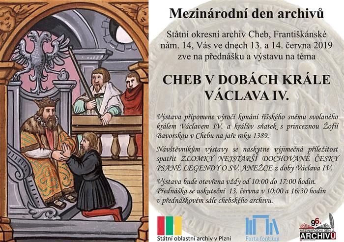 obrázek: Cheb: Mezinárodní den archivů 