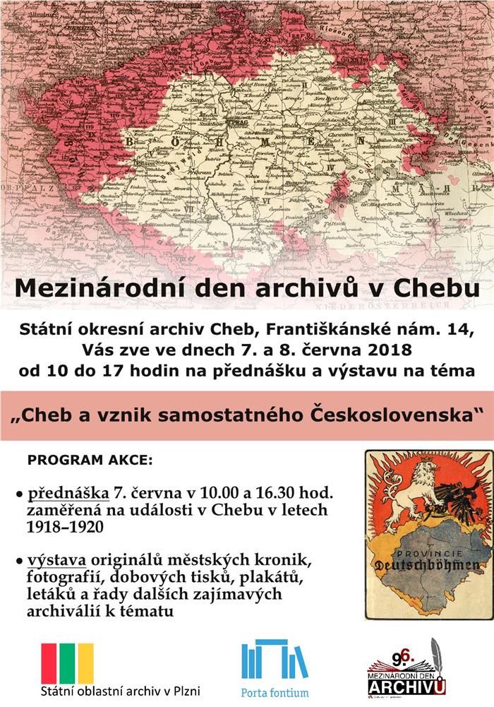 obrázek: Cheb: Mezinárodní den archivů ve městě