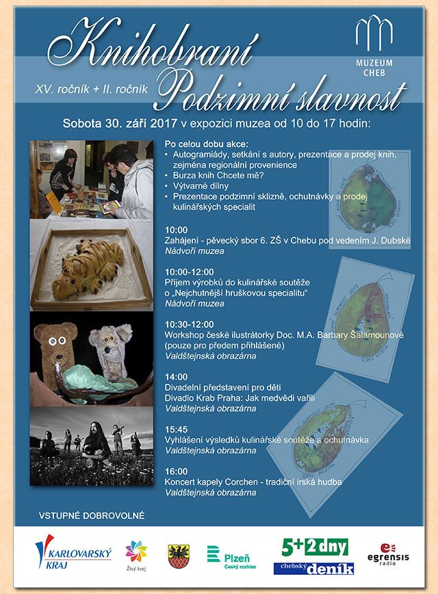 Cheb: Muzeum zve na Knihobraní a podzimní slavnost