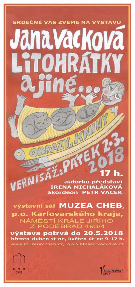 Cheb: Muzeum zve na Litohrátky a jiné