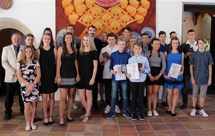 obrázek: Cheb: Na radnici byli oceněni nejlepší sportovci chebských škol