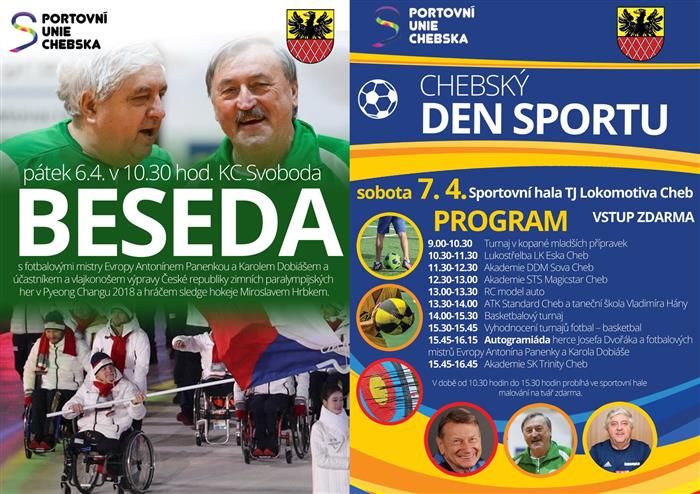 Cheb: Ve městě se uskuteční 10. ročník oslavy Dne sportu