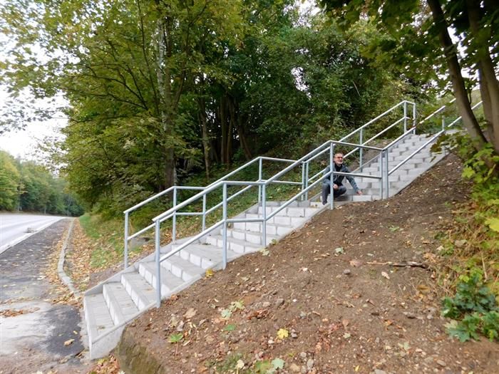 Cheb: Opravené schodiště je nyní bezpečnější