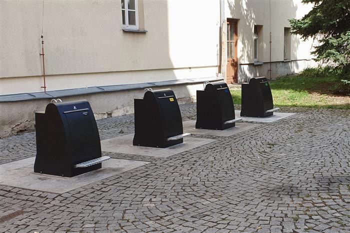 Cheb: Podzemní kontejnery prošly modernizací