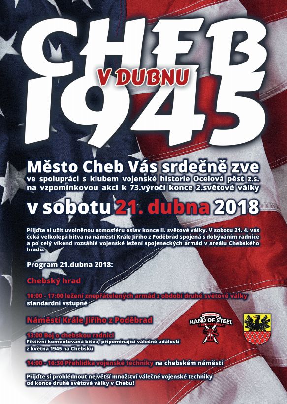 obrázek: Cheb: Sobota bude ve znamení osvobození města 