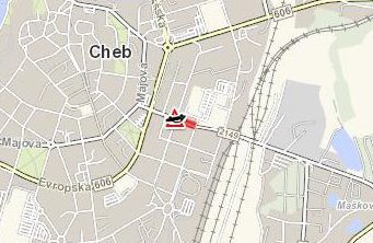 obrázek: Cheb: Střet dvou vozidel