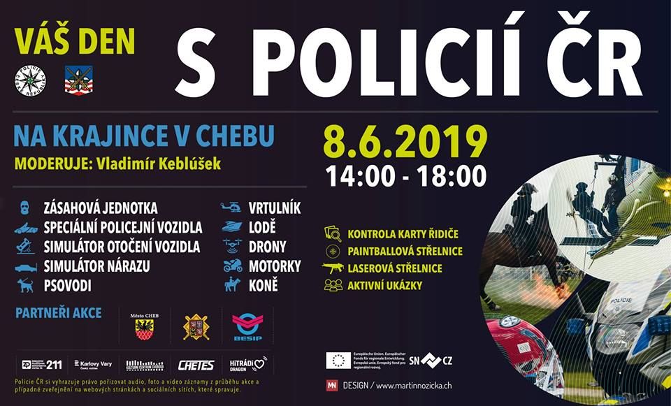 obrázek: Cheb: V červnu se na Krajince uskuteční Den s Policií ČR