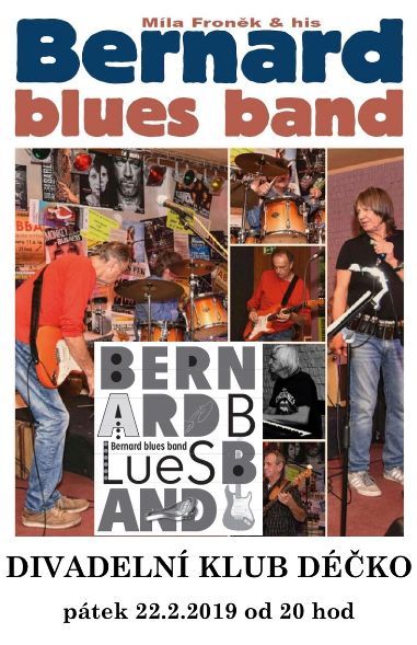 obrázek: Cheb: V Déčku vystoupí Bernard Blues Band