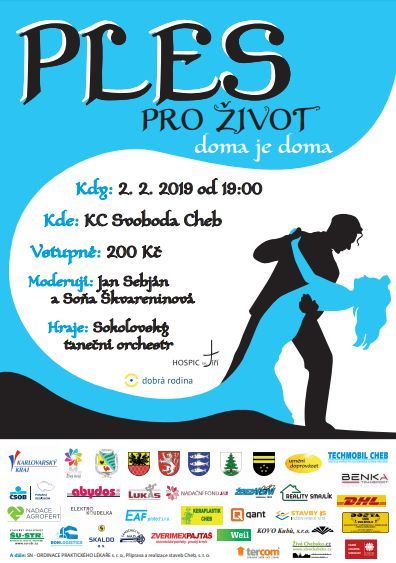 Cheb: V KC Svoboda se uskuteční Ples pro život