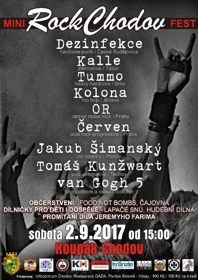 Chodov: Koupák hostí další ročník rockfestu