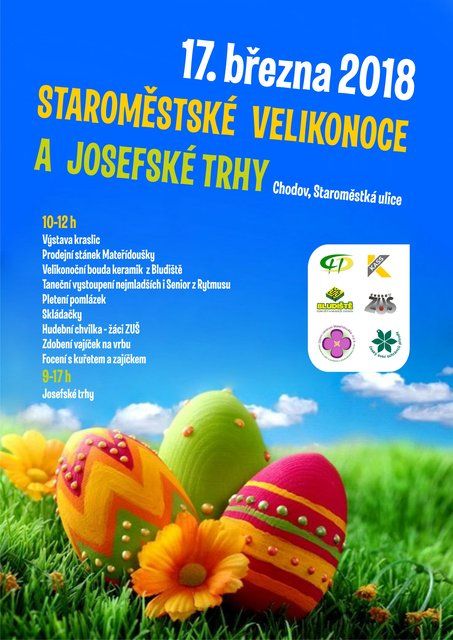Chodov: Zítra se budou konat Staroměstské velikonoce a Josefské trhy