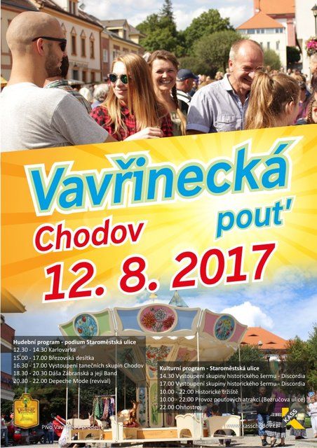 obrázek: Chodov: V srpnu se ve městě bude konat Vavřinecká pouť