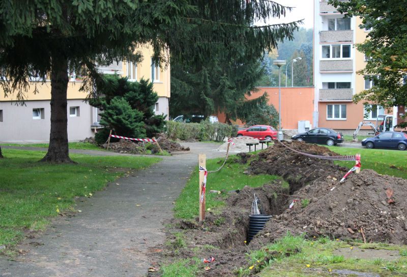 Chodov: V ulici ČSO bude nové veřejné osvětlení