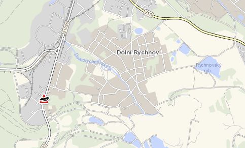 obrázek: Dolní Rychnov: Střet dvou vozidel