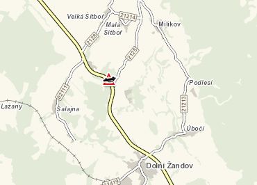 obrázek: Dolní Žandov: Střet dvou vozidel