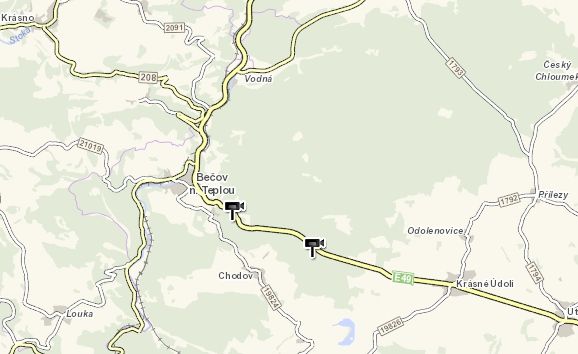 Doubí, Bečov nad Teplou: Pozor! Olejová skvrna