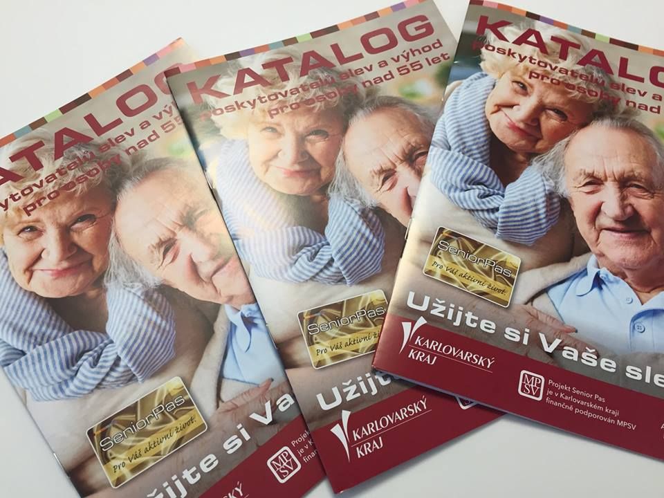 Držitelé Senior Pasu si nyní mohou poskytovatele slev najít v katalogu