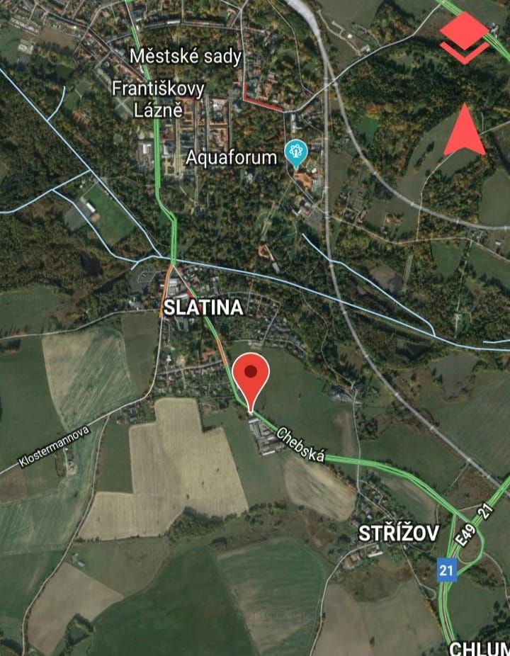 obrázek: Františkovy Lázně: Střet dvou vozidel