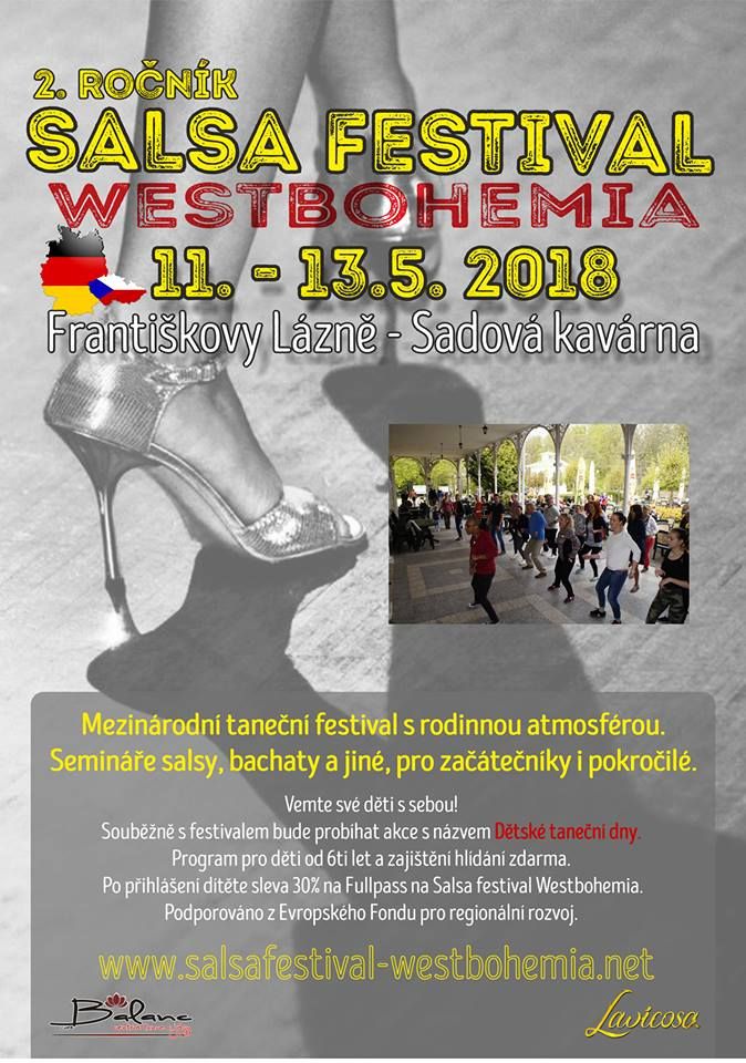 Františkovy Lázně: V květnu se bude konat Salsa Festival West Bohemia