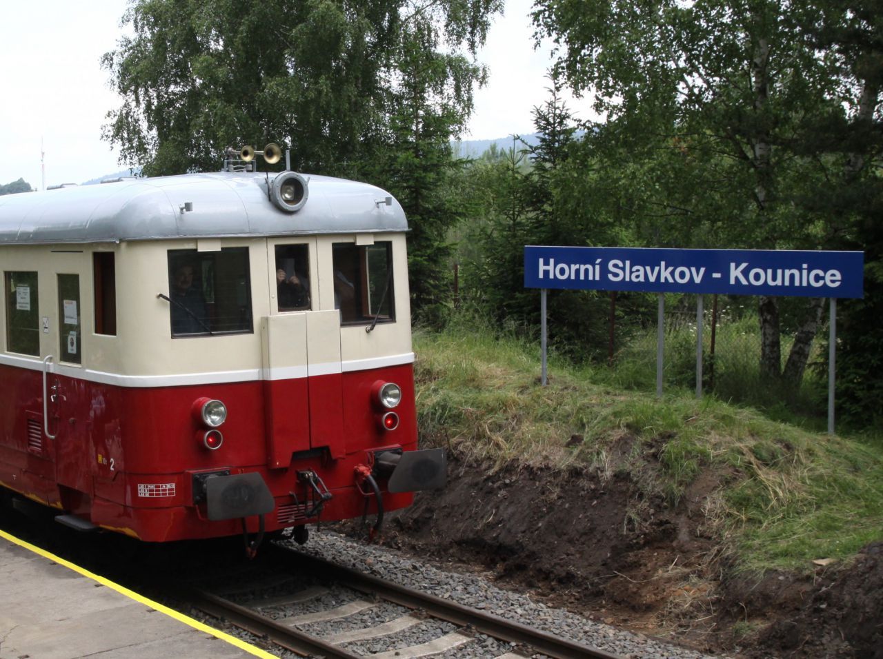 obrázek: Horní Slavkov: Vlaková doprava do Kounic bude opět v provozu