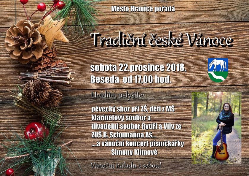 obrázek: Hranice: Město zve na Tradiční české Vánoce
