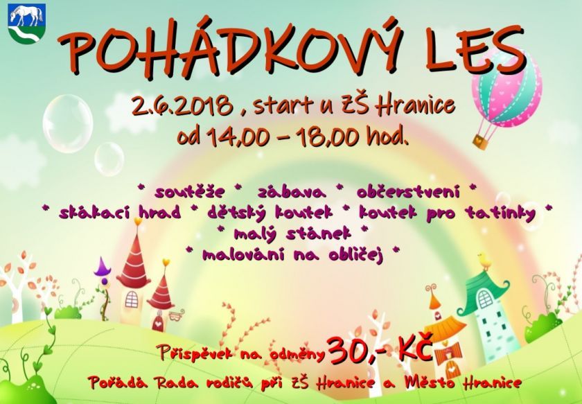obrázek: Hranice: Na začátku června se koná Pohádkový les