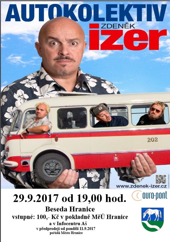 obrázek: Hranice: V Besedě vystoupí Zdeněk Izer