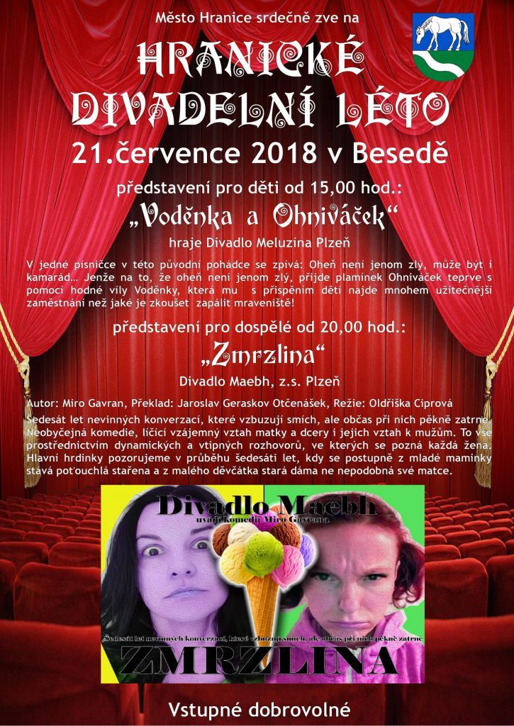 Hranické divadelní léto 2018 se blíží