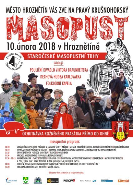 obrázek: Hroznětín: Město zve na pravý krušnohorský Masopust