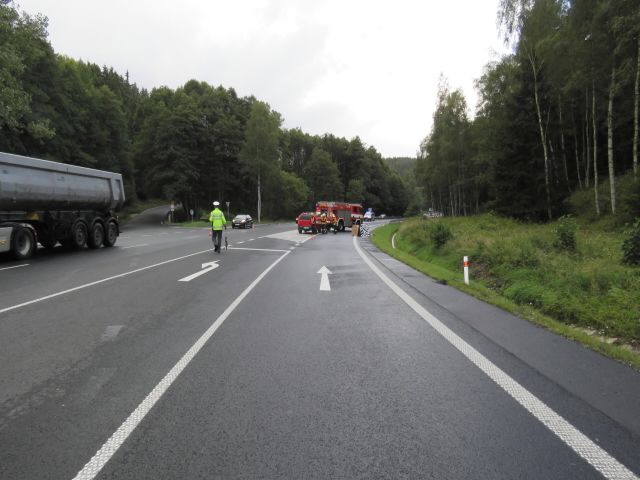 Hůrky: Včera u obce došlo k tragické smrtelné nehodě cyklisty