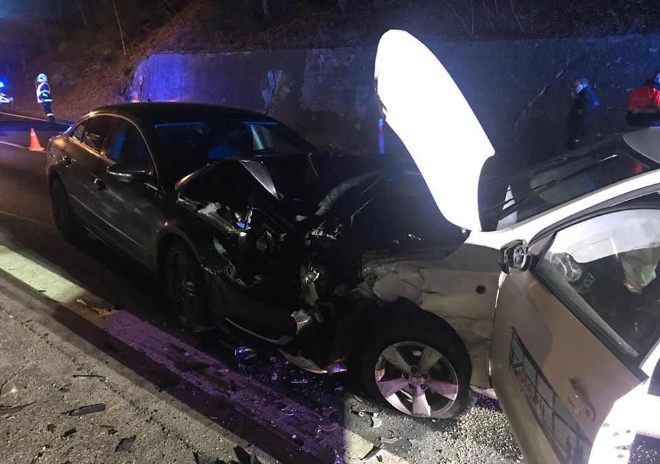 obrázek: Jáchymov: Opilý řidič utekl z místa nehody
