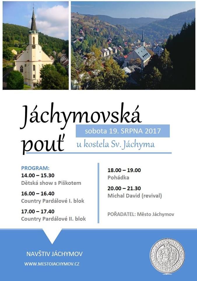 obrázek: Jáchymov: V sobotu se ve městě koná pouť