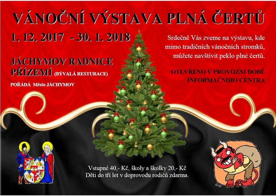 Jáchymov: Ve městě probíhá výstava plná čertů