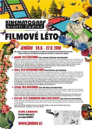 Jenišov: I letos se v obci uskuteční Filmové léto