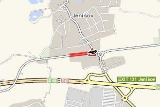 Jenišov: Střet dvou vozidel