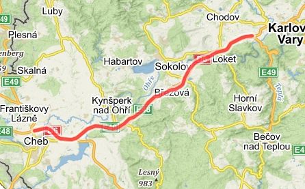 obrázek: Kraj chce znepoplatnit celý úsek D6 z Karlových Varů do Chebu