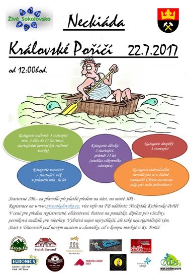 Královské Poříčí: Obec zve na neckiádu