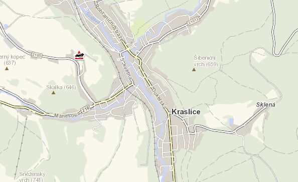 obrázek: Kraslice: Střet dvou vozidel