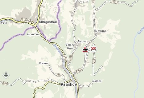 obrázek: Kraslice: Střet osobního vozidla s cyklistou
