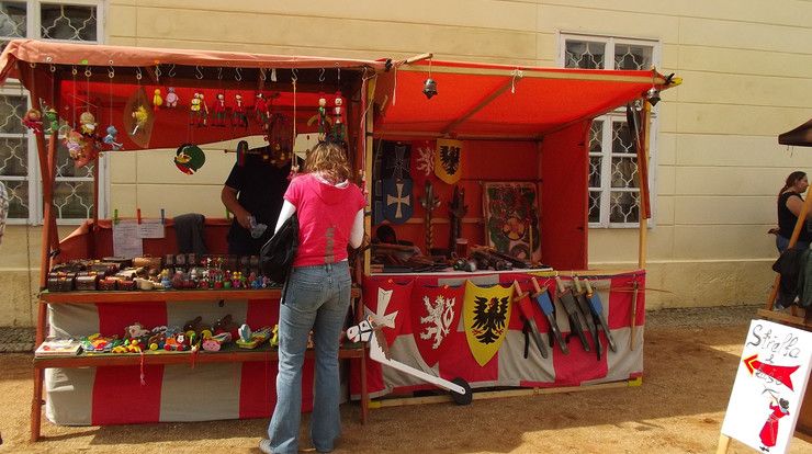 Lázně Kynžvart: Na zámku se v sobotu bude konat jarmark
