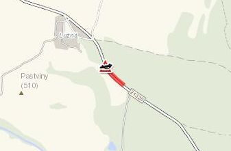 Libá: U obce havarovalo vozidlo