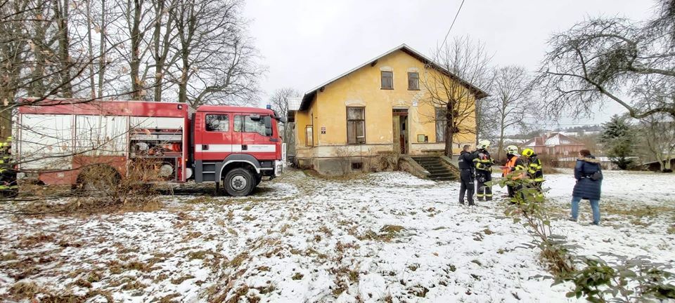 obrázek: Luby: Hasiči likvidovali požár domu