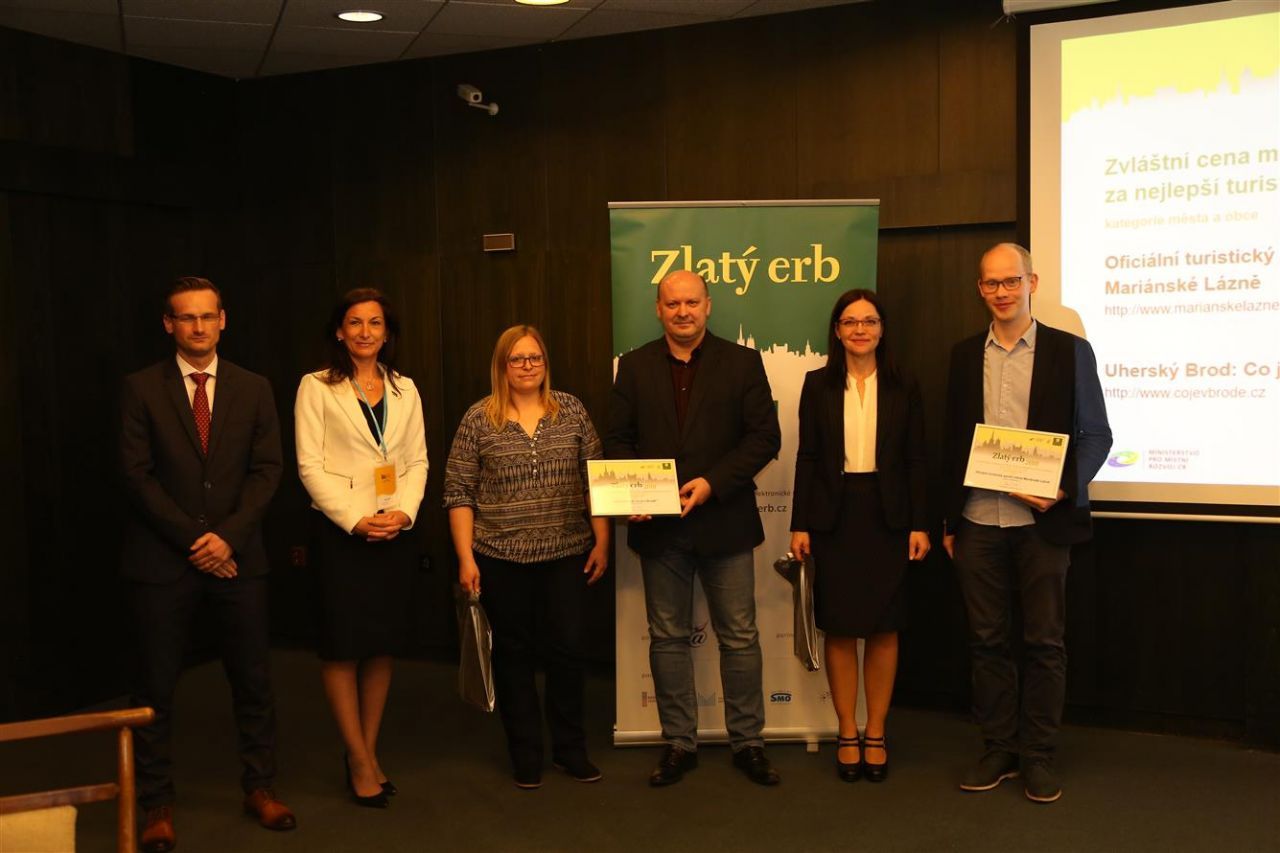 Mariánské Lázně: Město získalo další cenu v soutěži Zlatý erb 2018