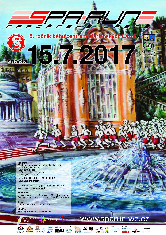 Mariánské Lázně: Ve městě se bude konat 5. ročník běhu Spa Run 