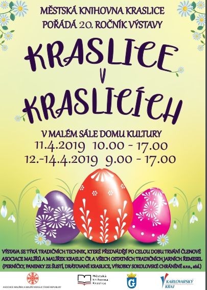 Městská knihovna zve na 20. ročník výstavy Kraslice v Kraslicích
